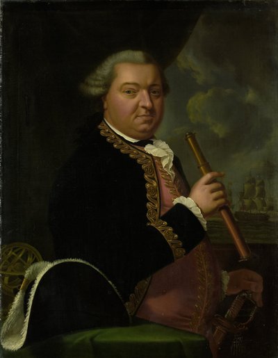 Porträt von Willem Crul (1721-1781) von Cornelis van Cuylenburgh